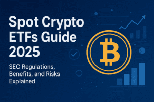Read more about the article Spot Crypto ETFs Guide 2025: SEC Regulations, Benefits, and Risks Explained